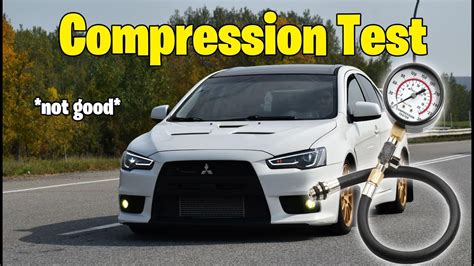 evo x compression test guide|Compression Ratio Talk .